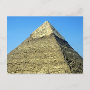 Pyramide oben postkarte