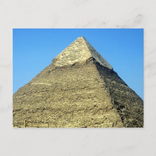 Pyramide oben postkarte (Vorderseite)