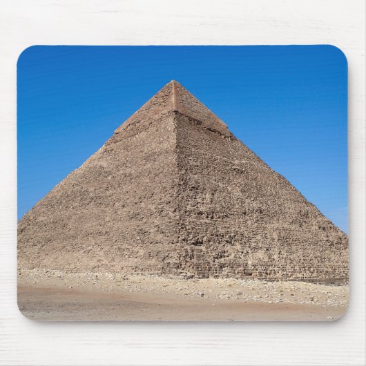 Pyramide of Cheops - Kairo, Ägypten Mousepad (Vorne)