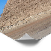 Pyramide of Cheops - Kairo, Ägypten Poster (Ecke)