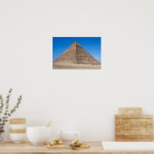 Pyramide of Cheops - Kairo, Ägypten Poster (Küche)