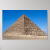 Pyramide of Cheops - Kairo, Ägypten Poster (Vorne)