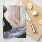 Pyramide-Planeten-Raum Küchentuch (Viertel Falte)