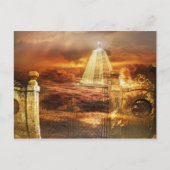 Pyramide Postkarte (Vorderseite)