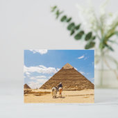 Pyramide Postkarte (Stehend Vorderseite)