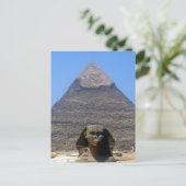 Pyramide Postkarte (Stehend Vorderseite)