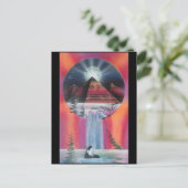 Pyramide Postkarte. Postkarte (Stehend Vorderseite)