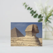 Pyramide Sphinx Brautparty Game Postkarte (Stehend Vorderseite)