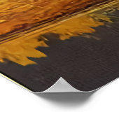 Pyramide, Statuen, Ägypten | AI Art Poster (Ecke)