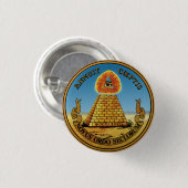 Pyramide und Augen - Augenumrundung ~ Button (Vorne & Hinten)