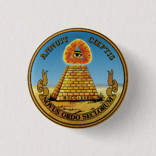 Pyramide und Augen - Augenumrundung ~ Button