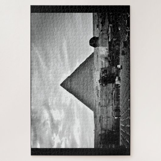 Pyramide und Sphinx Puzzle (Vertikal)