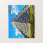 Pyramide von Chichén Itzá Mexiko. Puzzle (Vertikal)