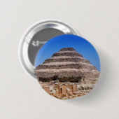 Pyramide von Djoser Button (Vorne & Hinten)