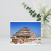 Pyramide von Djoser Postkarte (Stehend Vorderseite)