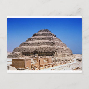 Pyramide von Djoser Postkarte