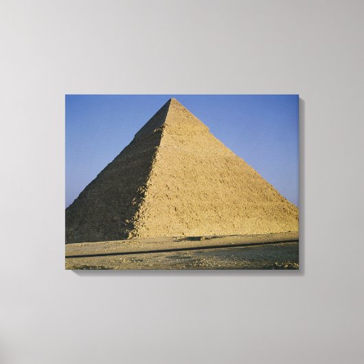 Pyramide von Ghafre c.2589-30 v. Chr. Leinwanddruck (Vorderseite)