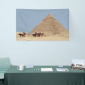 Pyramide von Ghafre und eine Reihe von Streitwagen Banner (Messeveranstaltung)
