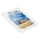 Pyramide von Gizeh Ägypten Wasserfarben Kunst, Dic Magnet (Rechte Seite)