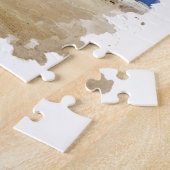 Pyramide von Gizeh Ägypten Wasserfarben Kunst, Dic Puzzle (Seite)