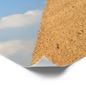 Pyramide von Khufu Poster (Ecke)