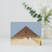 Pyramide von Menkaure auf dem Plateau Gizeh Postkarte (Stehend Vorderseite)