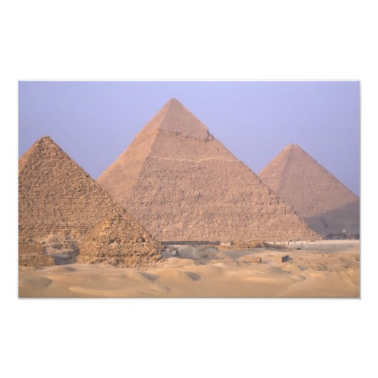 Pyramide von Menkaure Mycerinus), Pyramide Fotodruck (Vorne)
