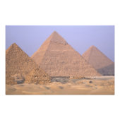Pyramide von Menkaure Mycerinus), Pyramide Fotodruck (Vorne)