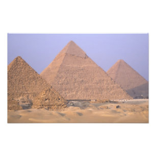 Pyramide von Menkaure (Mykerinos), Pyramide von Fotodruck