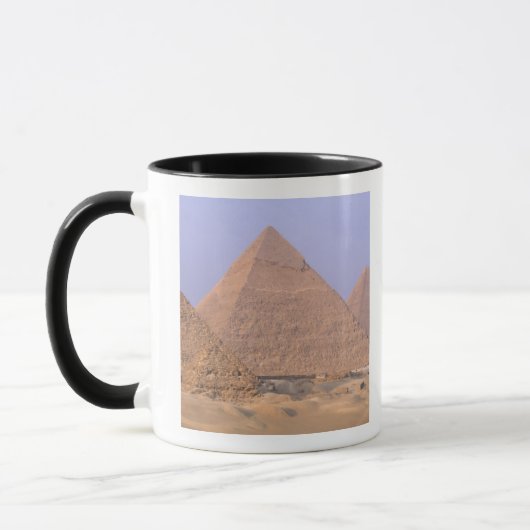 Pyramide von Menkaure Mykerinos), Pyramide von Tasse (Links)