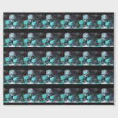 Pyramide von Skulls nach Cezanne Geschenkpapier (Flach)