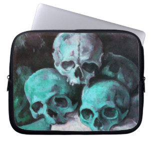 Pyramide von Skulls nach Cezanne Laptopschutzhülle
