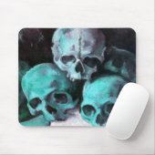 Pyramide von Skulls nach Cezanne Mousepad (Mit Mouse)