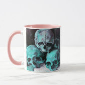 Pyramide von Skulls nach Cezanne Tasse (Links)