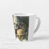 Pyramide von Skulls Paul Cezanne Malerei Art Milchtasse (Rechte Ecke)