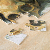 Pyramide von Skulls Paul Cezanne Malerei Art Puzzle (Seite)