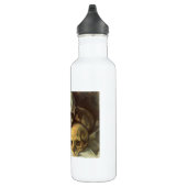 Pyramide von Skulls Vintages Halloween Trinkflasche (Rechts)