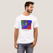 PYRAMIDE-WEISS T-Shirt (Vorne ganz)