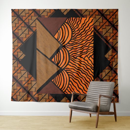 Pyramiden anderer Welten 1 Wandteppich (Beispiel (Horizontal))