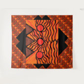 Pyramiden anderer Welten 2 Wandteppich (Vorderseite (Horizontal))