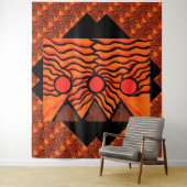 Pyramiden anderer Welten 2 Wandteppich (Beispiel)