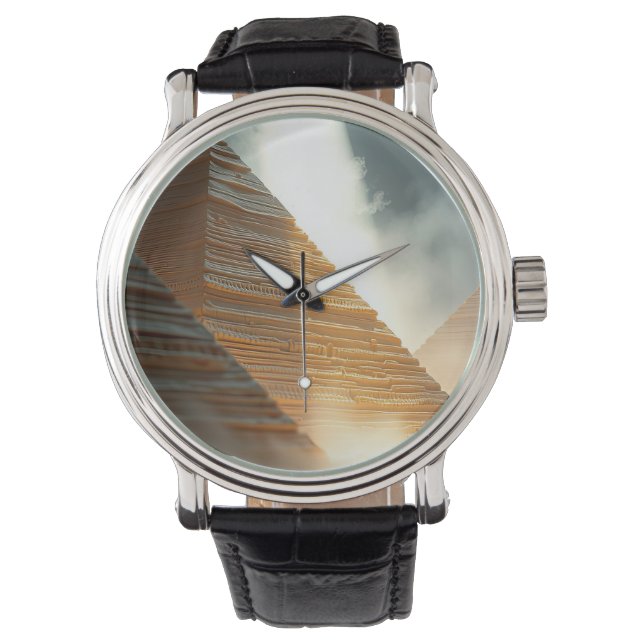 Pyramiden  armbanduhr (Vorderseite)