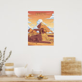Pyramiden aus Ägypten Poster (Küche)