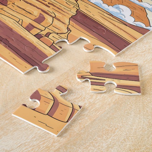 Pyramiden aus Ägypten Puzzle (Seite)