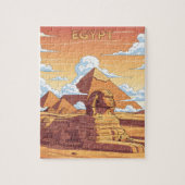 Pyramiden aus Ägypten Puzzle (Vertikal)