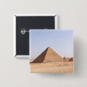 Pyramiden aus Ägypten Tasse Button (Vorne & Hinten)