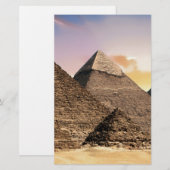 Pyramiden Briefpapier (Vorne/Hinten)