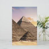 Pyramiden Briefpapier (Stehend Vorderseite)