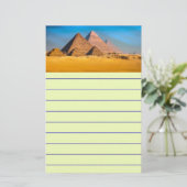Pyramiden Briefpapier (Stehend Vorderseite)