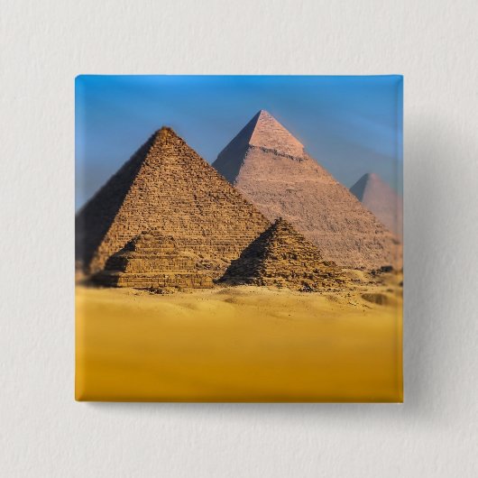 Pyramiden Button (Vorderseite)